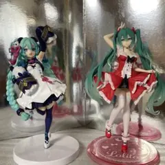 初音ミク luminasta モダンチャイナ ロリータ　フィギュア　２体セット