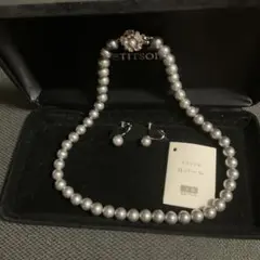 ネックレス イヤリング　貝パール