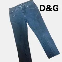 【希少】D&G ドルチェ＆ガッバーナ 立体裁断 デニム Y2K イタリア製のサムネイル
