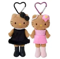 ハローキティ日焼けキティ GOGO GAL スタイルアップマスコット 2点セット