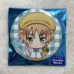 ヘタリア ロマーノ アモクレープ ミニキャラ缶バッジ - メルカリ