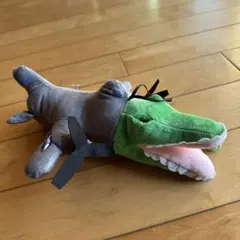 イタリアンブレインロット ボンバルディーロクロコディロ ぬいぐるみ ワニ 飛行機