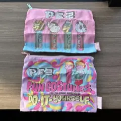 【新品】PEZ ペッツ フラットポーチ 2種セット