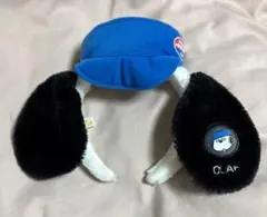 CLAH 耳付きキャップ 青