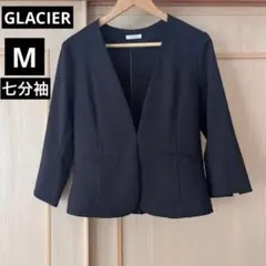 GLACIER Honeys 七分袖　Mサイズ　カラーレス　ジャケット　スーツ