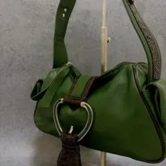 DOLCE&GABBANA ワンショルダー　パイソン レザー y2k アーカイブのサムネイル