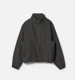 ジャケット・アウター ATON PADDED STAND COACH JACKET ACRYLIC COATED SILK | パッドスタンドコーチジャケット - UNISEX