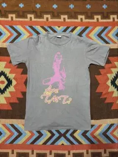 希少フェード　ボロの美学TMT Are You TMT? プリントTシャツグレー