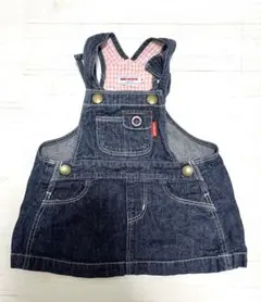 MIKI HOUSE デニムオーバーオール 80cm