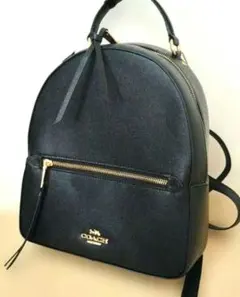COACH ジョーディン　レザーバックパック ブラック レディース　中古品