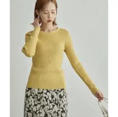 Rope' picnic ミニケーブルニットプルオーバー