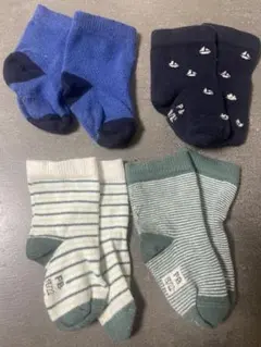 ベビー靴下 4足セット　プチバトー