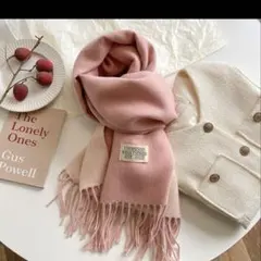 大判ストール マフラー ショール 膝掛け レディース バイカラー　メンズ　防寒