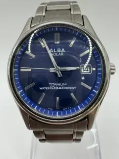 時計　SEIKO ALBA チタニウム　ソーラー　V145-0AM0のサムネイル