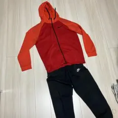 Nike ジャージ上下セット 赤/黒
