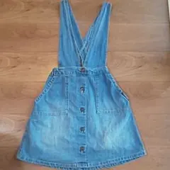 BREEZE デニム ジャンパースカート サロペット 140cm