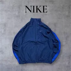 NIKE ナイキ ウーブンジャケット ナイロンジャケット ブルー Mサイズ