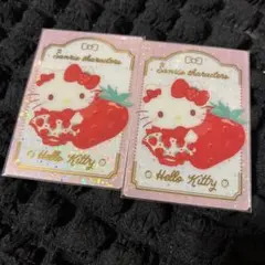 サンリオキャラクターズ　ウエハース10のメタリックプラカード　キティちゃんレア