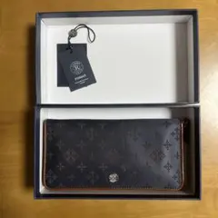 russet ラシット 長財布 モノグラム ネイビーのサムネイル
