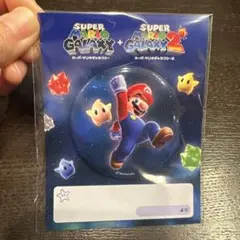 【新品】スーパーマリオギャラクシー 缶バッジ