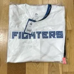 ファイターズ　ユニフォーム　無地　Lサイズ　日本ハムのサムネイル