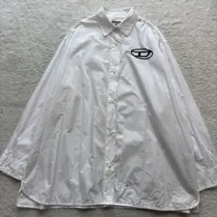 DIESEL ディーゼル　C-BRUCE-A D刺繍　オーバーサイズシャツ