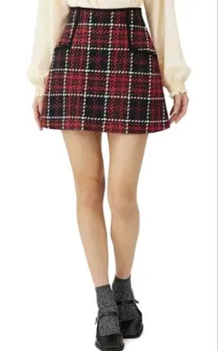 スナイデル【SNIDEL】ロービングチェック　スカショーパンSWFP235152