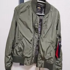 ALPHA INDUSTRIES MA-1ジャケット M オリーブグリーン