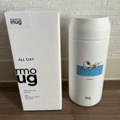 【新品未使用】thermo mug スヌーピーのサムネイル