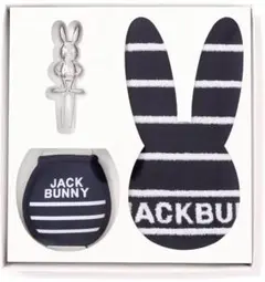 【JACK BUNNY】 グリーンフォーク・ボールポーチ・タオルセット★新品★