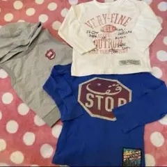 ロンT 長袖　Tシャツ　トレーナー　パーカー　ベスト　チョッキ　フード