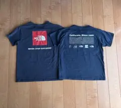 ノースフェイス　キッズ　tシャツ ネイビー　140 150