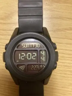 NIXON デジタル腕時計 ブラック