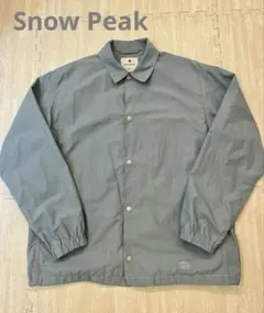 スノーピーク Light Mountain Cloth Jacket ブルー Mのサムネイル