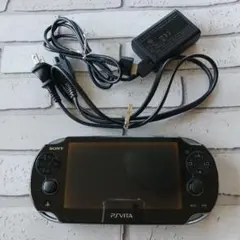 SONY PS Vita PCH–1100 本体 ブラック 充電器付き