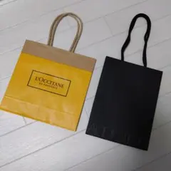 【匿名配送】ショッパー2枚セット◾ロクシタン紙袋◾アディクション紙袋