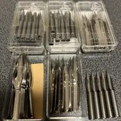 【ALLゼブラ製】漫画用ペン先 50本セット（未開封Gペン・丸ペン含む）