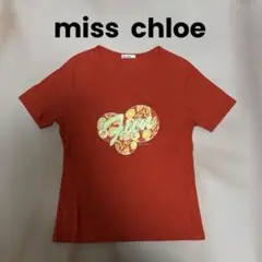 miss chloé 半袖 ラグラン Tシャツ REDのサムネイル