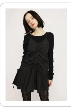 sly GATHER CAMIショートワ ンピース