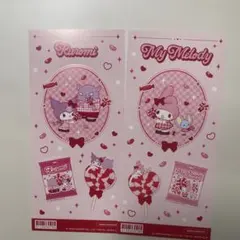 きゃらくたぶるステッカーズvol.6 マイメロ　クロミ