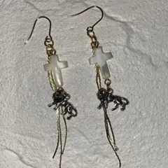 ハンドメイドピアス♡