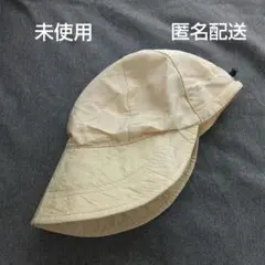 未使用✩レディース ベージュ つば広キャップ　帽子