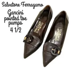 【美品】Salvatore Ferragamo フェラガモ パンプスガンチーニ ガンチーニ パンプス - ウィメンズ | Ferragamo