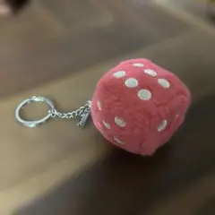 STUSSY FUZZY DICE KEYCHAIN ピンク ☆人気☆【STUSSY】☆FUZZY DICE KEYCHAI.N☆PINK☆ (STUSSY/キー