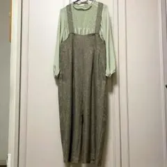 サロペット　オーバーオール　ニコアンド