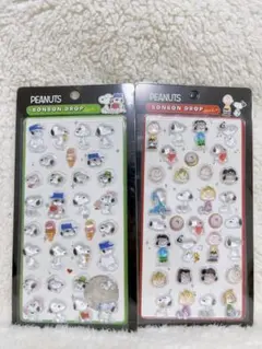 スヌーピー　ボンボンドロップ　風　3D ステッカー　シール