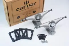 Carver CX4 トラックセット ライザーパッド付 シルバー 新品 - メルカリ