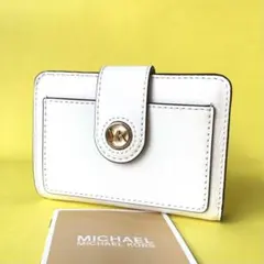 【新品】マイケルコース✨折り財布 MK CHARM タブ コンパクト ポケット