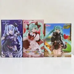 初音ミク　フィギュア　【3個セット】