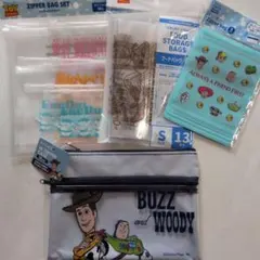 トイ・ストーリー ジッパーバッグ 4点セット